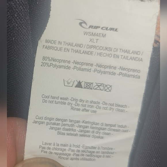 Nwot  Ripcurl mens XL wetsuit - Picture 10 of 10
